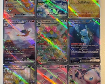 Pokemon Cards First 151 Holo Collection! Base, Jungle, Fossil and Promos.  PROXY - Etsy