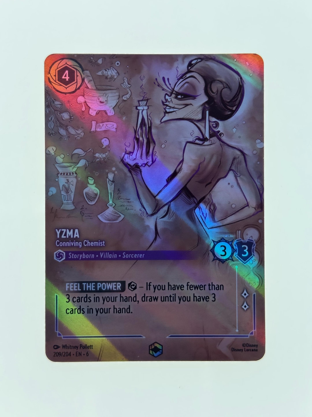 Yzma (alt Art) Lorcana Proxy/orica - Etsy