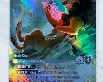 セット 5 エンチャント - プライドロックの支配者ムファサ - フォイル