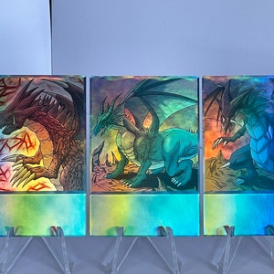 Legendary Dragons Timaeus / Critias / Hermos Anime Style  Proxy/Orica, Ultra Rare