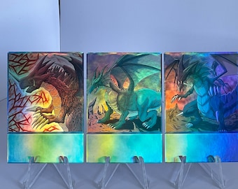 Legendary Dragons Timaeus / Critias / Hermos Anime Style  Proxy/Orica, Ultra Rare