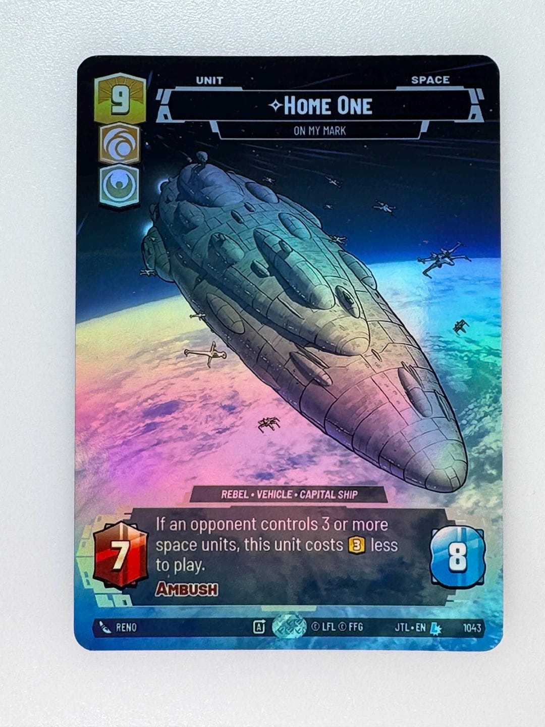 スター・ウォーズ トレーディングカード 反乱軍の旗艦、ホーム・ワン スター・ウォーズ トレーディングカード 反乱軍の旗艦、ホーム・ワン
