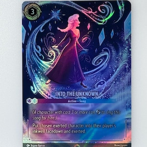 Into the Unknown ROJ (Alt Art) Lorcana Proxy/Orica