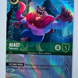 Bestia implacabile (Alt Art) Lorcana Proxy/Orica, Comune/Olo
