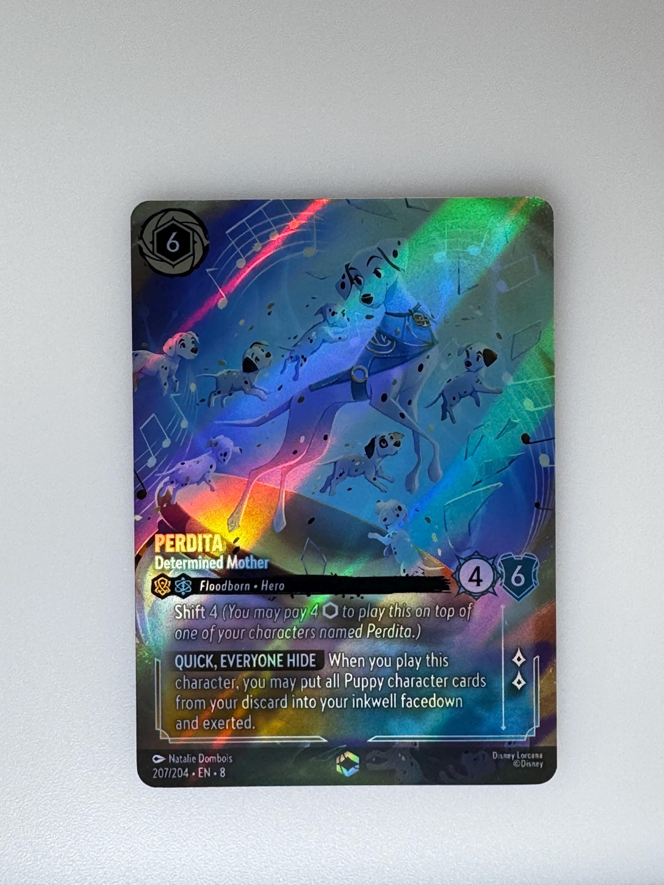 Perdita Determined Mother ROJ (alt Art) Lorcana Proxy/orica - Etsy