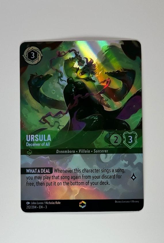 d23 lorcana card Disney Lorcana IAGO Card D23 Gold Member Exclusive 8/ Foil Promo