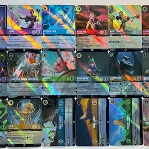 Enchanted Set ItI (Alt Art) Lorcana Proxy/Orica, Holo