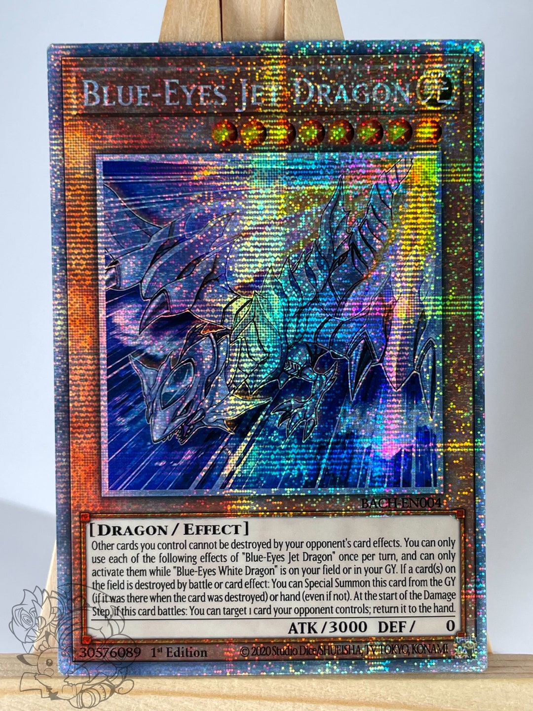 Blue-eyes Jet Dragon Proxy/orica, Starlight - Etsy