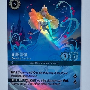 Aurora Dreaming Guardian (alternatywna sztuka) Lorcana Proxy/Orica, Zwykła/Holo