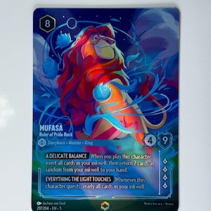 Mufasa (Alt Art) Lorcana Proxy/Orica