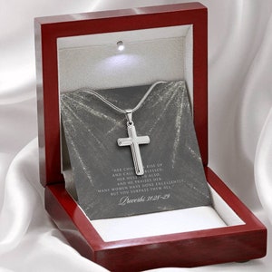 Kreuz Halskette Geschenk