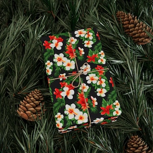 Christmas Gift Wrap | Hawaiian christmas Wrapping Paper | Gift Wrapping Paper | Made In Usa | Hawaiian wrapping paper | Hawaiian gift wrap