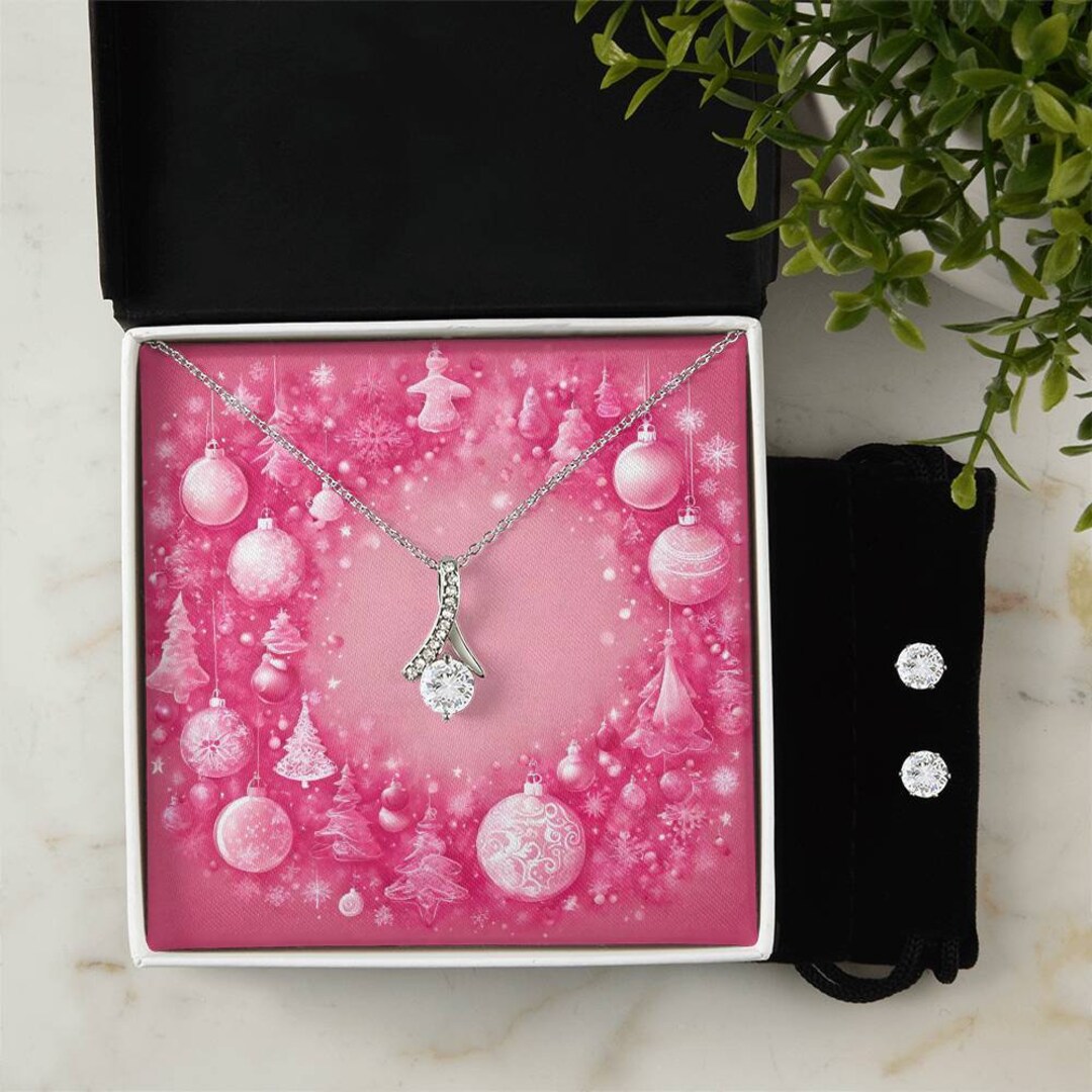 Christmas Gift Set, Jewelry Gift Set, Necklace and Earring Set for