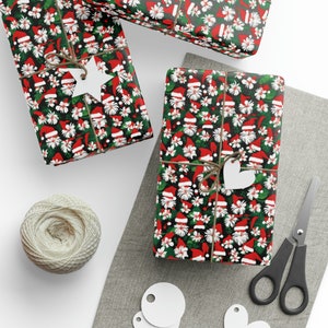 Christmas Gift Wrap | Hawaiian christmas Wrapping Paper | Gift Wrapping Paper | Made In Usa | Hawaiian wrapping paper | Hawaiian christmas