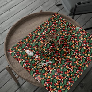 Christmas Gift Wrap | Hawaiian christmas Wrapping Paper | Gift Wrapping Paper | Made In Usa | Hawaiian wrapping paper