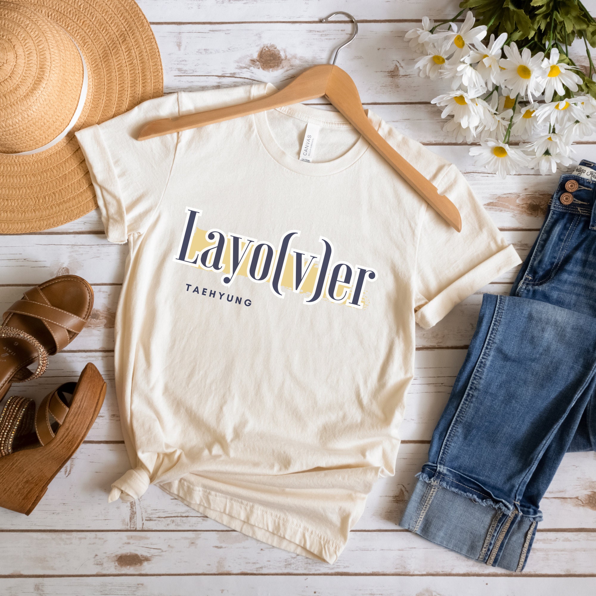 V (BTS) - OFFICIAL MERCHANDISE - LAYOVER – SarangHello LLC