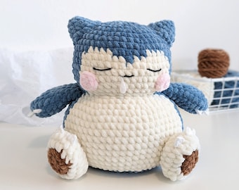 Sleepy Monster | Amigurumi Crochet Pattern | Digital File