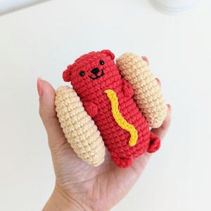 Clifford Hot Dog | Crochet Amigurumi Pattern (Digital File)