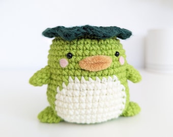 Kai the Kappa | Amigurumi Crochet Pattern | Digital File