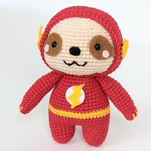 Flash the Sloth | Crochet Amigurumi Pattern (Digital File)