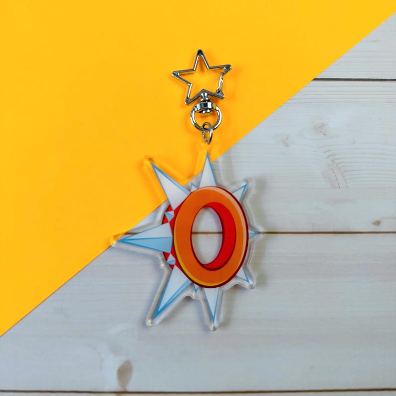 AJ Spiked Collar Keychains | Nostalgia Web Game Y2K Acrylic Keychains ...