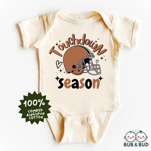 Touchdown Season Baby Bodysuit - Cute Football Infant Outfit - Game Day Onesie - Funny Newborn Gift - Baby Present - Sports Baby Clothes