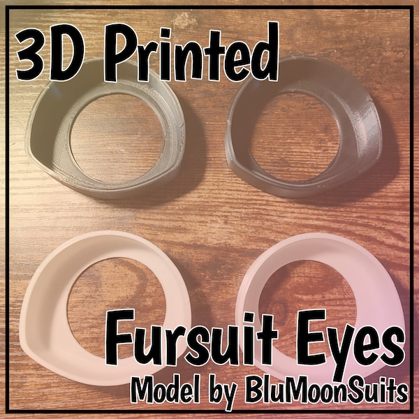 3D Printed Fursuit Eyes