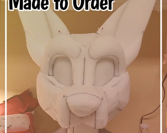 Canine Fursuit Head Base