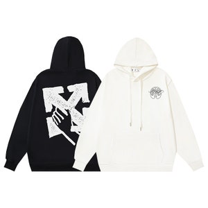 Off white deals hoodie etsy