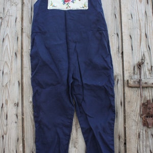 womens romper upcycled linen