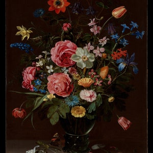 Tarjeta con un ramo de flores de Clara Peeters / Arte del Museo Metropolitano de Arte