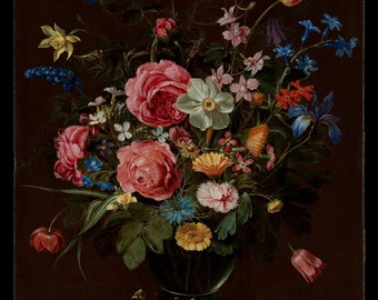 Clara Peeters Flowers Note Card: Metropolitan Museum of Art