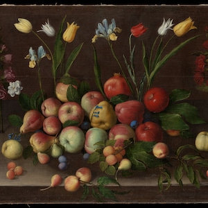 Orsola Maddalena Caccia Fruit & Flowers note card | Art from The Metropolitan Museum of Art