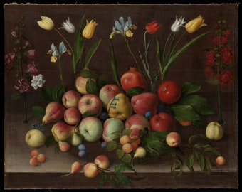 Orsola Maddalena Caccia Fruit & Flowers note card | Art from The Metropolitan Museum of Art