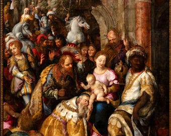 Fede Galizia Christmas Cards, Adoration of the Magi, Boxed Set