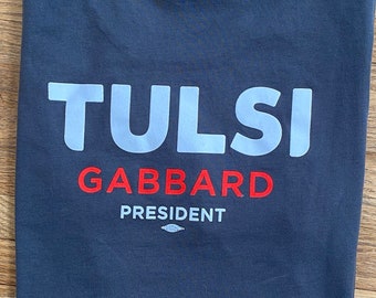 Mens & Women's Long Sleeve "Tulsi Gabbard - President"
