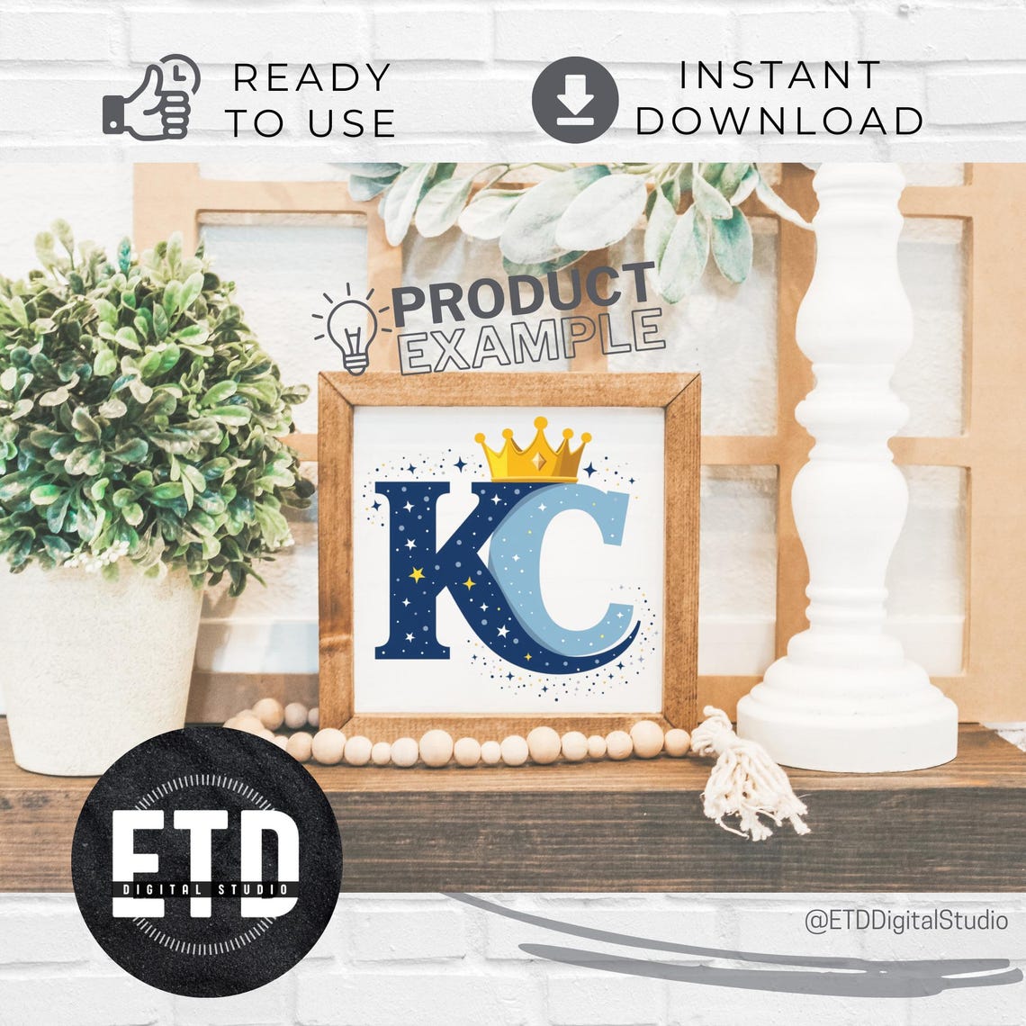 Kc Box Letters KC Baseball Starry Crown PNG, Kansas City Royal Night Letter Design ...