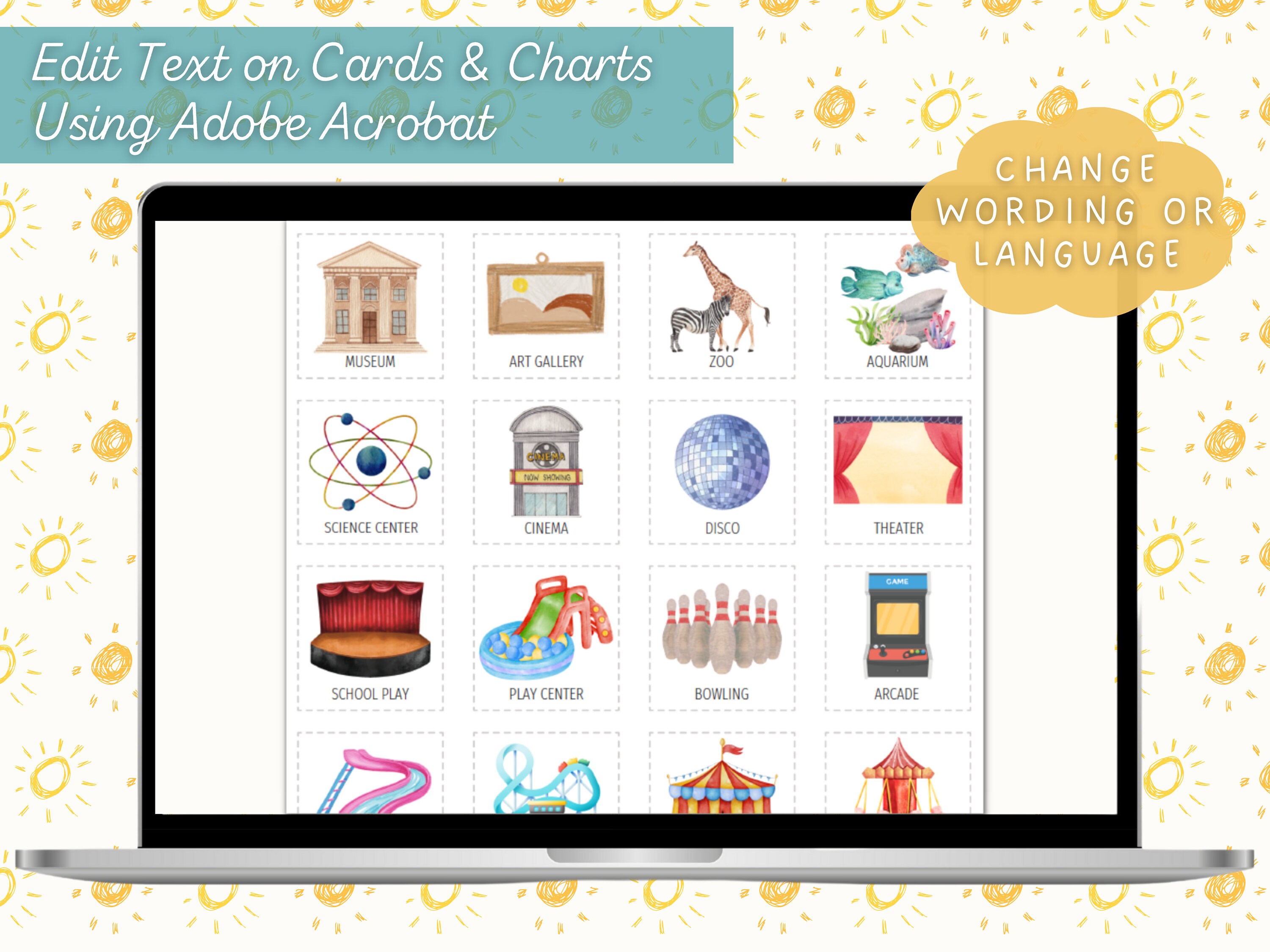 Weekend Routine Card Cartoon Weekly Routine Cards & Charts for Kids | Visual Calendar | Daily Rhythm ...