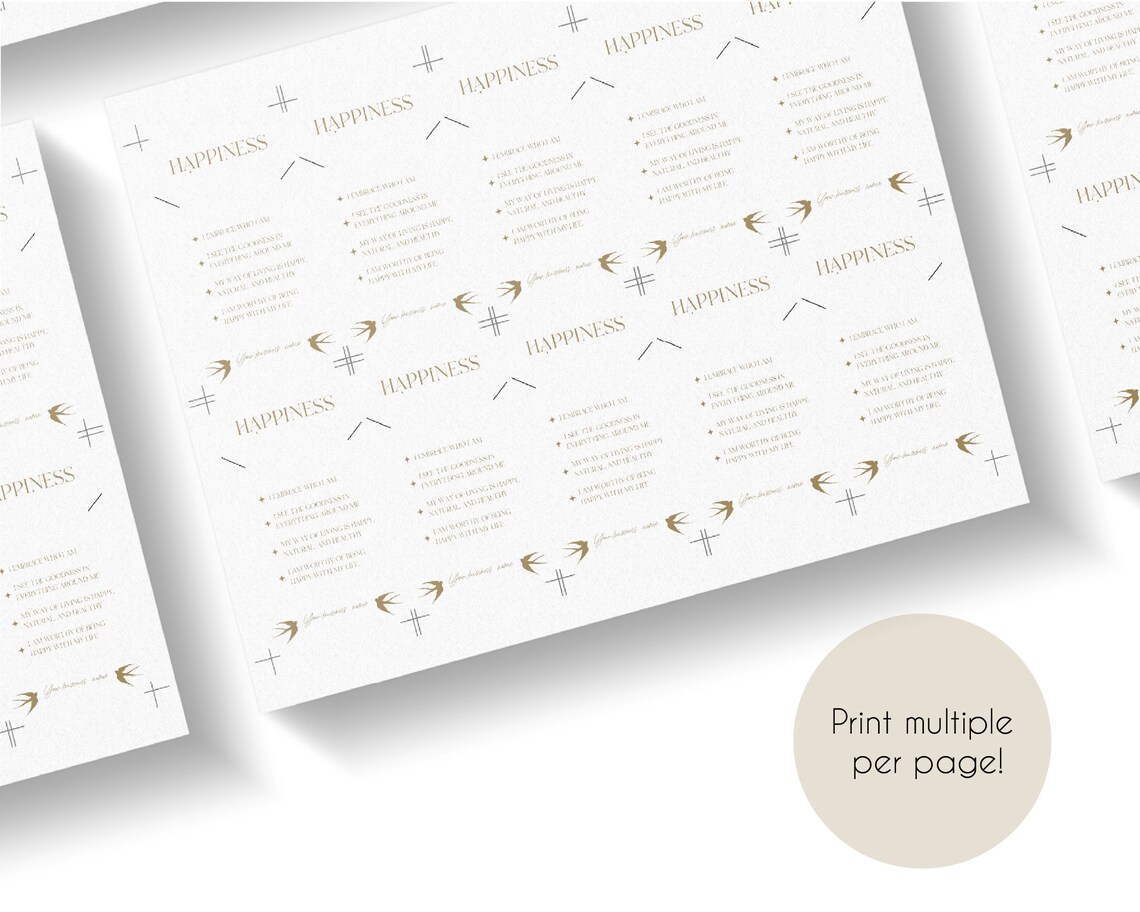 Printable Jewelry Display Card, Editable Necklace Display Card Template ...