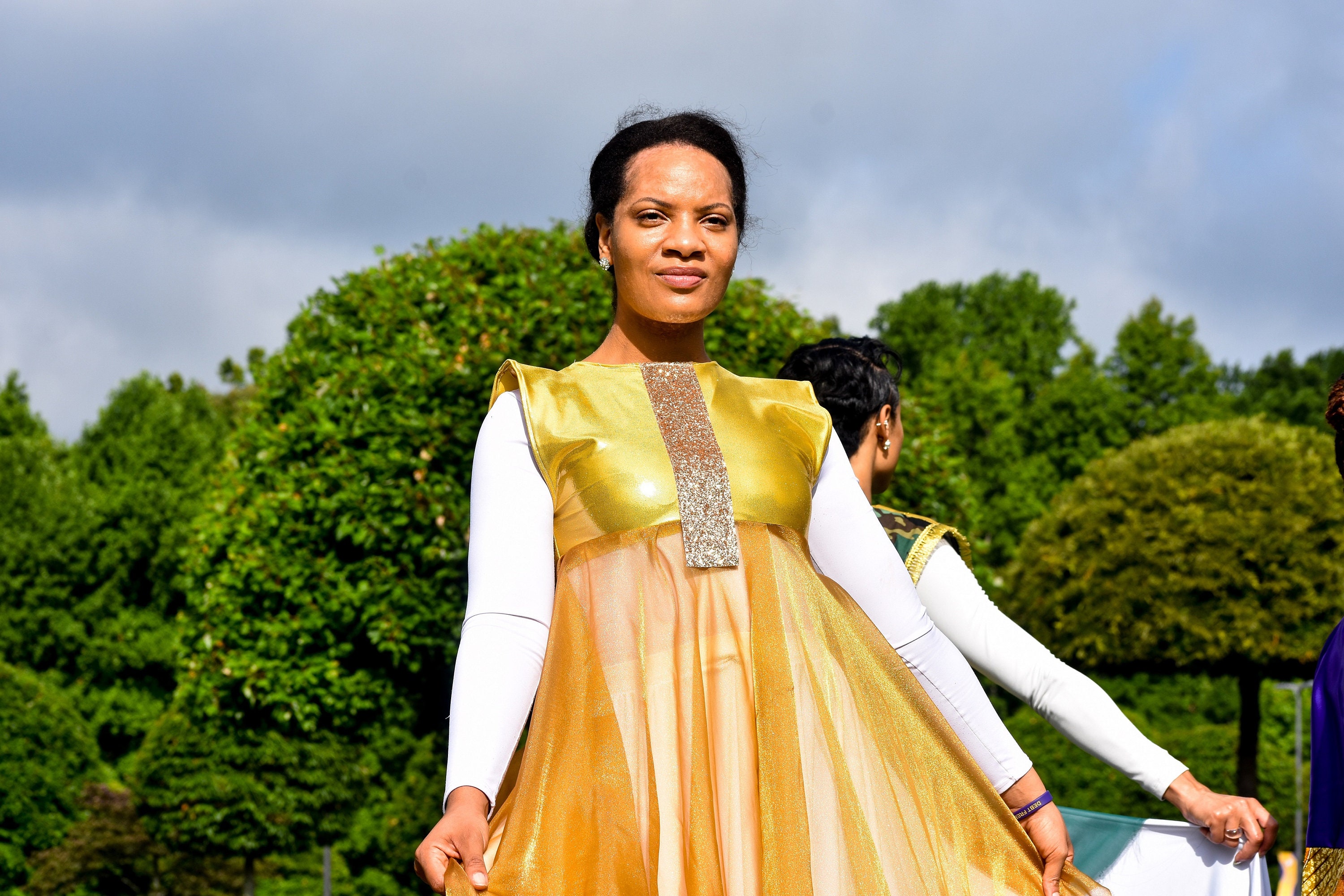 Praise Dance Dresses Gold - Etsy