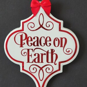 Arabesque Ornament - Peace On Earth