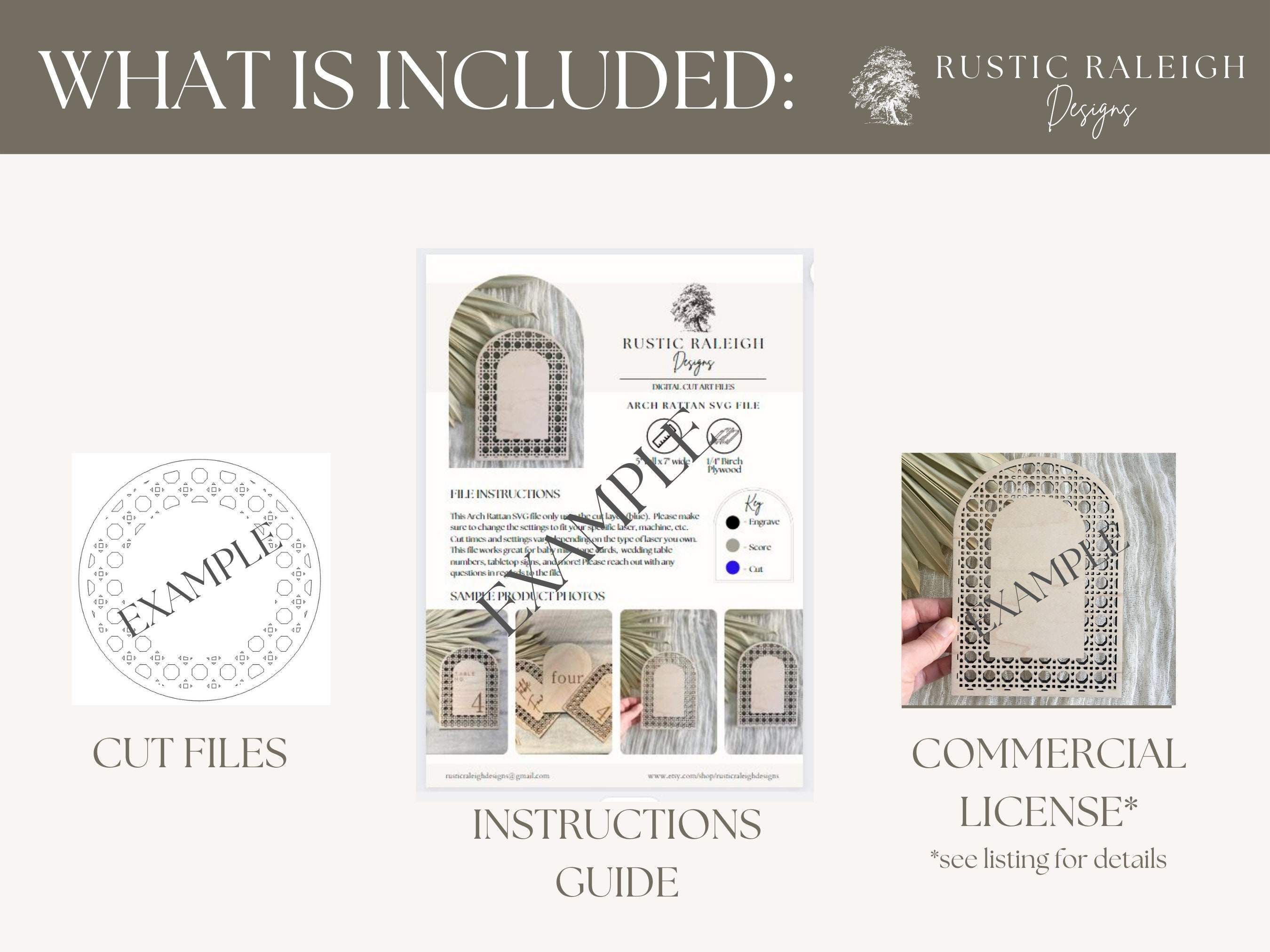 Rattan Arch Bundle Svg, Cane Weave Svg, Boho Frame, Rattan Laser Svg ...