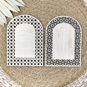 Rattan Arch Bundle Svg, Cane Weave Svg, Boho Frame, Rattan Laser Svg ...