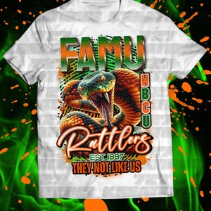Custom FAMU Rattlers Shirt | HBCU Pride, Alumni Apparel