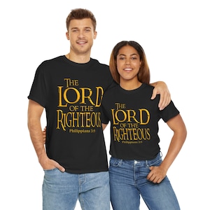 DJH Apparel | The Lord of the Righteous Christian Unisex T-shirt