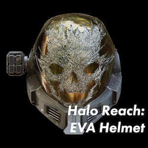 Halo Reach EVA &quot;Emile&quot; Helmet 3D File Kit