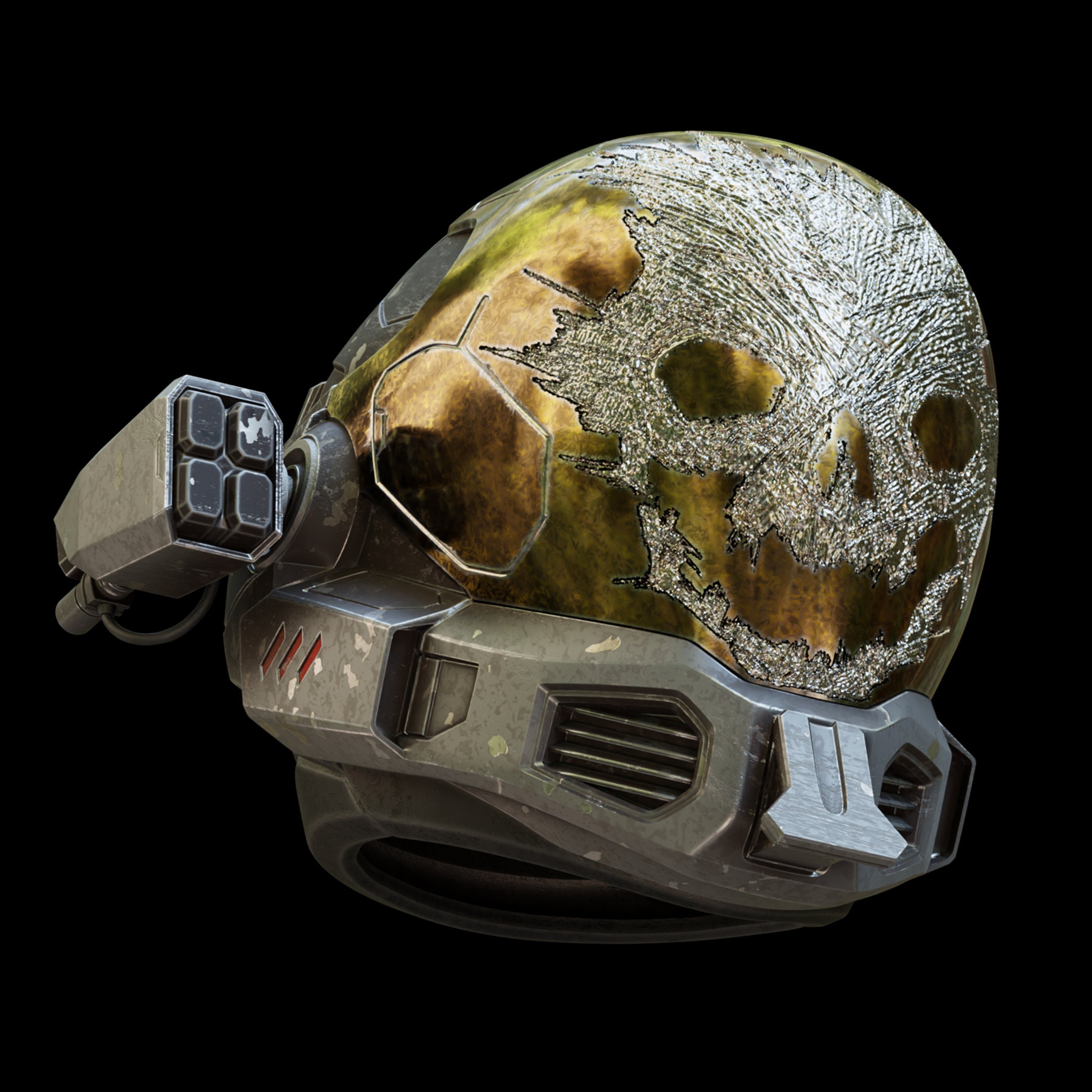 Halo Reach EVA emile Helmet 3D File Kit Etsy