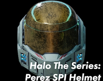 Halo The Series: Perez SPI Helmet 3D File Kit
