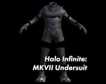 Halo Infinite MKVII Multiplayer Undersuit 3D File Kit