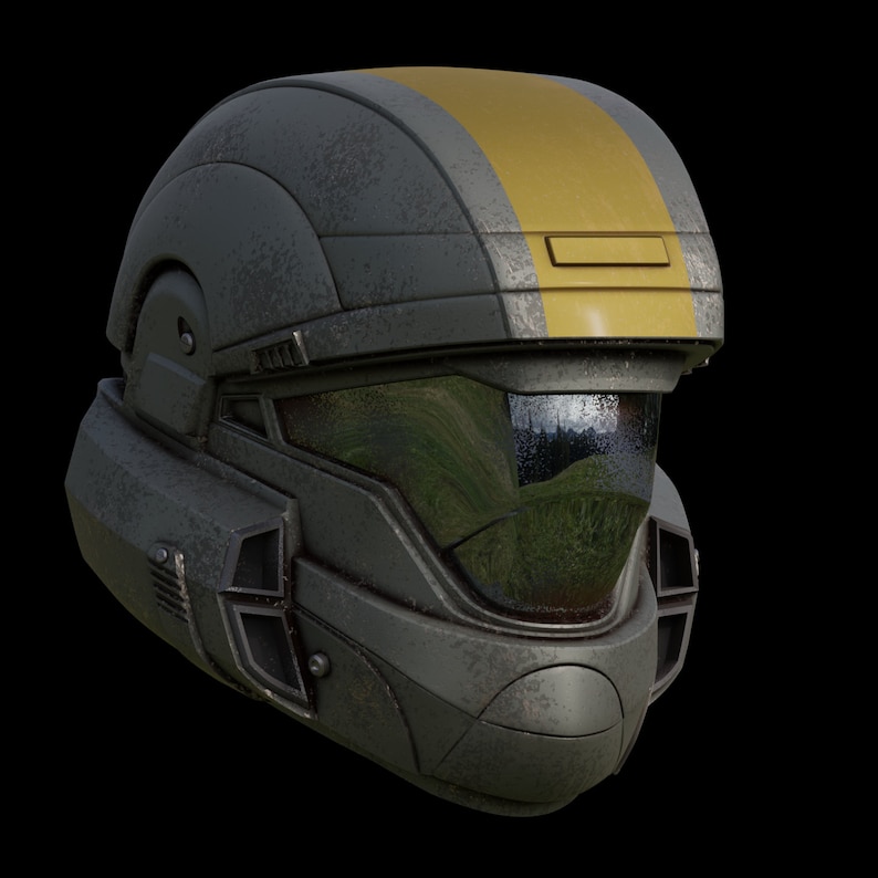 Halo 3 ODST we Are Odst Helmet 3D File Kit Etsy